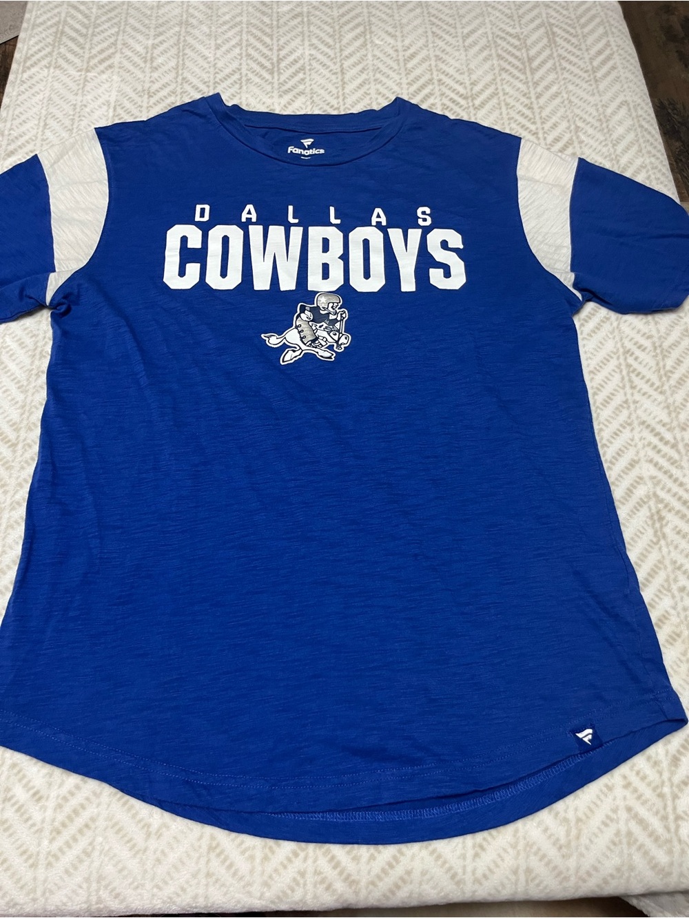 Fanatics Dallas Cowboys Men’s Large Blue Short Sleeve Team Tee